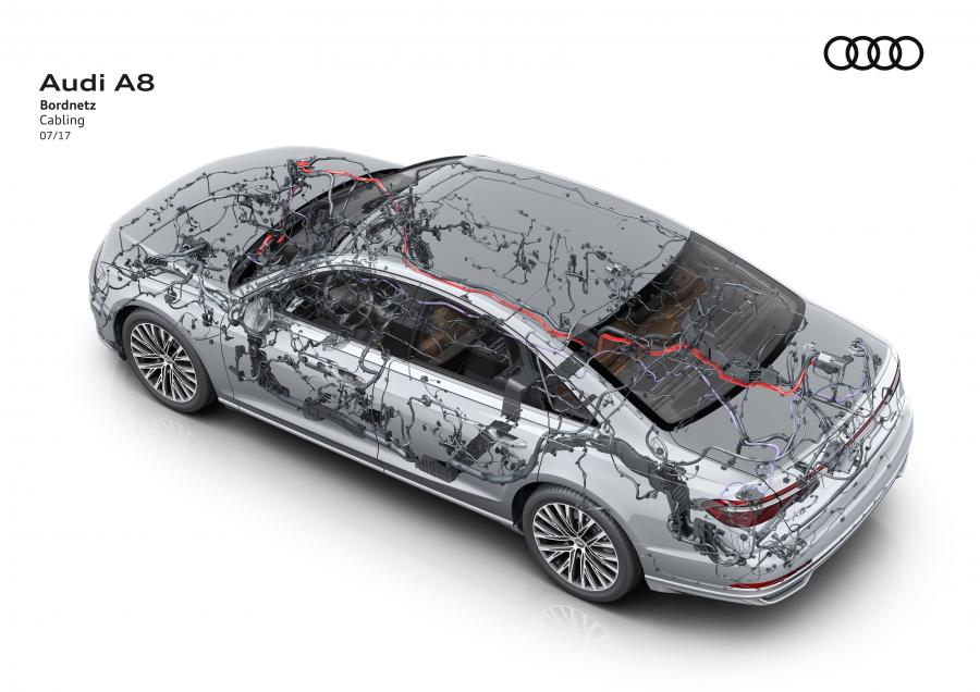 Схема Audi A8 50 TDI Quattro (D5) 2017 года  (WW) (фото 61 из 89)